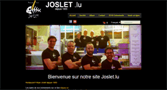 Desktop Screenshot of joslet.lu