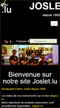 Mobile Screenshot of joslet.lu